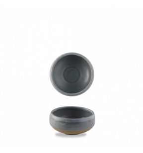 Bol rond gris porcelaine Ø 12 cm Emerge Churchill