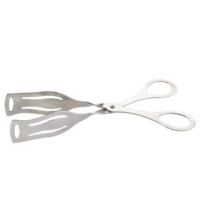Pince à gâteaux inox 20 cm pleine Pro.mundi