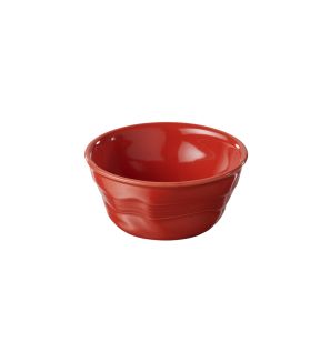 Ramequin rond rouge porcelaine culinaire Ø 10 cm Froisse Revol