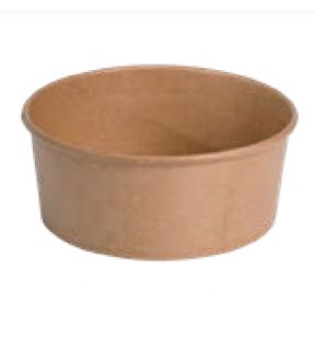 Pot marron Ø 15 cm 780 ml Earth Essentials (50 pièces)