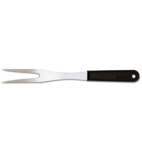 Fourchette courbe 2 dents noir en inox 32 cm Stop Glisse Deglon