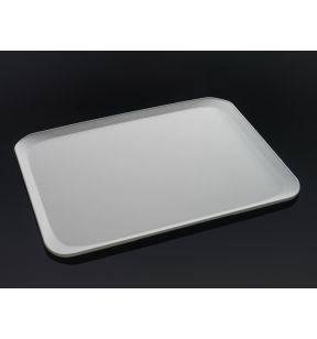 Dienblad polyester wit x36 Poly Str Profil Mat Platex