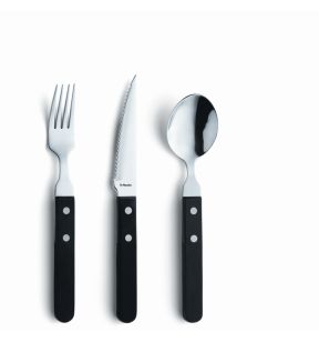 Cuillère de table noir inox 18/0 20 cm Amefa