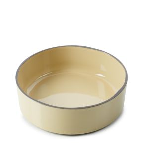 Assiette creuse rond beige porcelaine culinaire Ø 17 cm  Caractère Revol