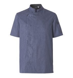 Herenvest met korte mouwen blauw T6 Shade Molinel