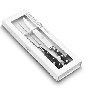 Koffer 2 messen 22 inox POM effen Ideal Sabatier Deglon
