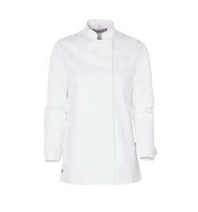 Damesvest met lange mouwen wit T6 Busi Molinel