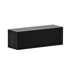 PVC-kaart rechthoekig zwart 150x50 mm Edikio (500 eenheden)
