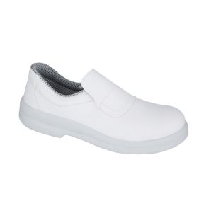 Chaussures mocassin de sécurité mixte blanc 35 Tony Nordways