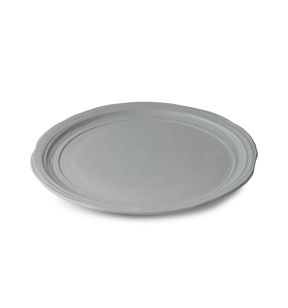 Assiette plate rond gris porcelaine culinaire Ø 28,5 cm No.w Revol