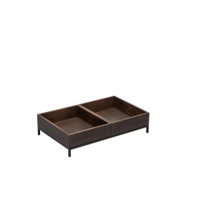 Présentoir GN1/1 en bois 53x32,5x12,5 cm Dolomiti Zepe