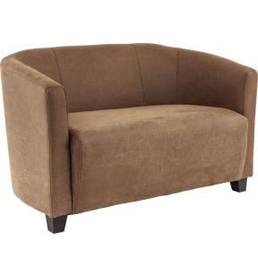 Fauteuil brun clair 70x119x69 cm Cuba Flexmob