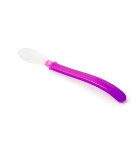 Soepele lepel paars polypropyleen (pp) x2.5 Vaisselle Enfance Plastorex