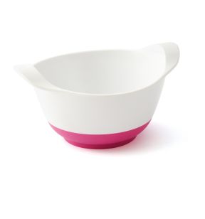 Kom met oren rond fuchsia melamine 35 cl Ø 12.5 Vaisselle Enfance Plastorex