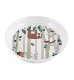 Soepbord rond wit melamine Ø 18.5 cm Plastorex