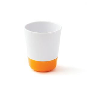 Beker rond oranje melamine 16 cl Vaisselle Enfance Plastorex