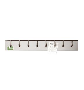 Barre à fiches inox 62,5 cm L.tellier