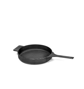 Poêle rond noir fonte d'acier Ø 26 cm 4,2 cm Surface Serax