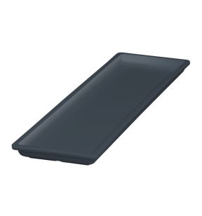 Bac mélamine gris 530x162 mm Vestah Platex