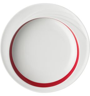 Assiette creuse rond blanc porcelaine Ø 23 cm Donna Senior Schonwald