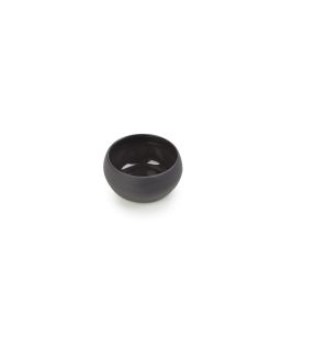 Bol rond noir porcelaine culinaire Ø 7,3 cm Solstice Revol