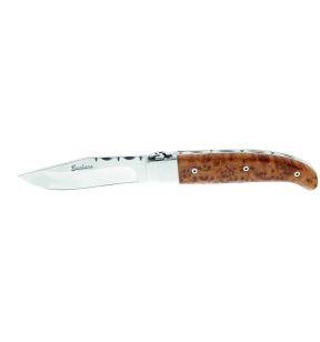 Couteau pliant EUSKARA 10,5 cm inox bois unie