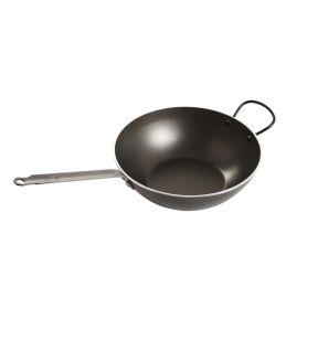 Wok rond aluminium With release liner Ø 30 7.5 4 L Pro.cooker