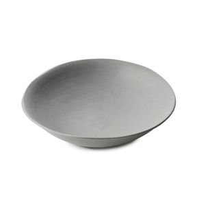 Diep randloos bord rond grijs culinair Ø 24 No.w Revol