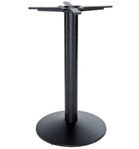 Pied de table noir Ø 43 cm 73 cm Rome Flexmob