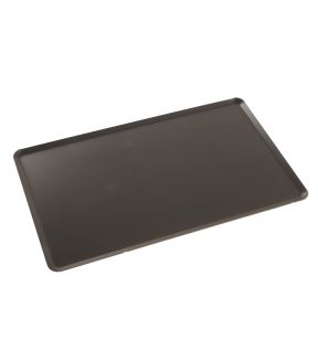 Volle plaat niet geperforeerd aluminium GN 1/1 x32.5 2 mm schuine randen Pro.cooker