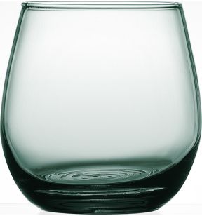 Lage vorm tumbler grijs glas 32 cl Cara Pro.mundi