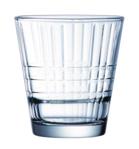 Gobelet forme basse verre trempé 21 cl Stack Up Cross Arcoroc