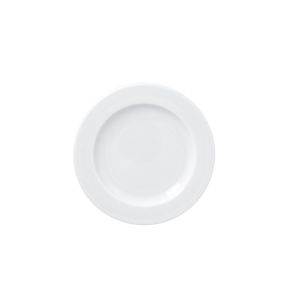Assiette plate rond blanc porcelaine vitrifiée Ø 17 cm Access Rak