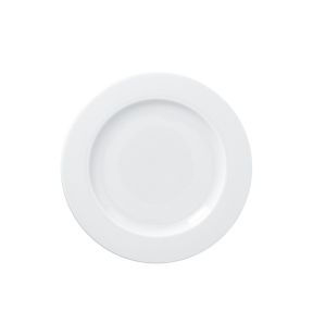 Assiette plate rond blanc porcelaine vitrifiée Ø 20,9 cm Access Rak