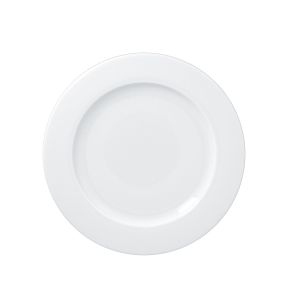 Assiette plate rond blanc porcelaine vitrifiée Ø 24 cm Access Rak