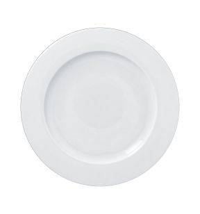 Assiette plate rond blanc porcelaine vitrifiée Ø 27,1 cm Access Rak