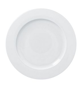Assiette plate rond blanc porcelaine vitrifiée Ø 29,2 cm Access Rak