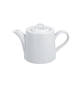 Theepot met deksel wit verglaasd 50 cl Ø 10.5 Access Rak
