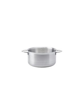 Braadpan zonder deksel inox Without release liner Zonder deksel Ø 24 12.6 5 L Alchimy De Buyer