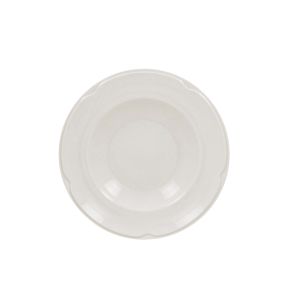Assiette creuse rond ivoire porcelaine vitrifiée Ø 30 cm Anna Rak