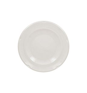 Assiette plate rond ivoire porcelaine vitrifiée Ø 16,4 cm Anna Rak