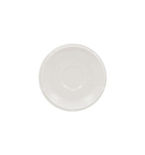 Sous-tasse à déjeuner rond ivoire porcelaine vitrifiée Ø 15 cm Anna Rak