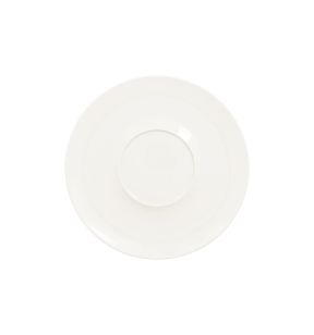 Assiette plate rond blanc porcelaine vitrifiée Ø 30 cm Appeal Rak