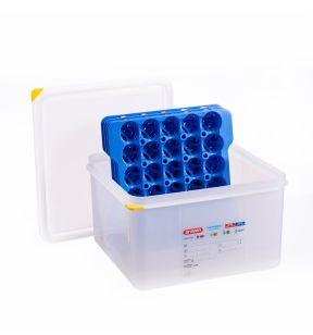 GN 2/3 eierdoos met 8 trays plastic xx20 19 L Araven