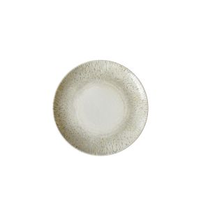 Assiette coupe beige porcelaine vitrifiée Ø 27 cm Butterfly Dudson
