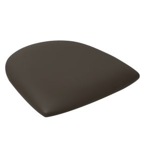 Assise de chaise chocolat 43,5 cm Brooklyn Flexmob