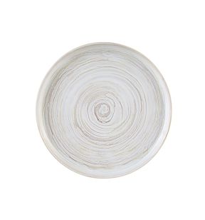 Assiette plate rond beige grès émaillé Ø 28 cm Aurora Accolade