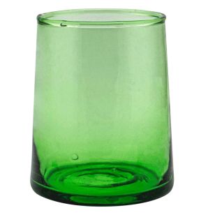 Gobelet forme basse vert verre recyclé 25 cl Lily Pro.mundi