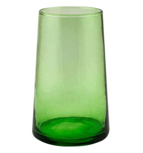 Gobelet forme haute vert verre recyclé 33 cl Lily Pro.mundi