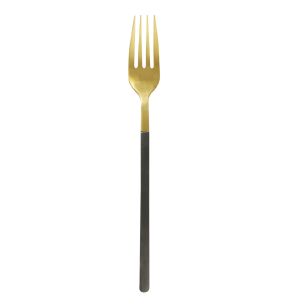 Eetvork goud 18/0 20.1 Aroma Or Pvd Noir Pro.mundi